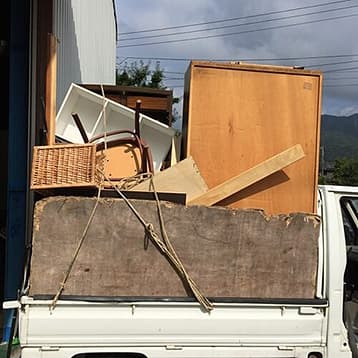 会社の寮の不用品を回収。買い取りで割引しました!