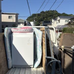 養父市で引越しの際に洗濯機やベッド処分