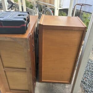神戸市で不用品回収(タンス2つ)致しました