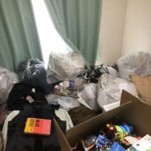 八代市で単身のお引越し当日に不用品回収