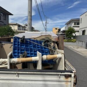 岡山市で実家を片付ける際にキャットタワーや大型ごみ回収