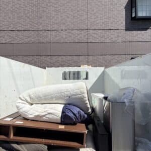 倉敷市で急な転勤の際に布団やゴミ箱処分
