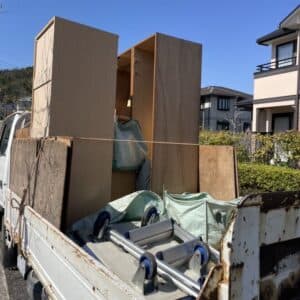 岡山市中区で婚礼家具、和箪笥の処分
