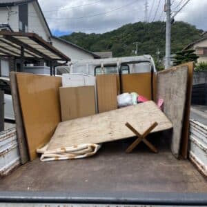 境港市で断捨離の際に女性スタッフのみで粗大ゴミ回収