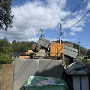 米子市で一軒家を片付ける際に残置物回収