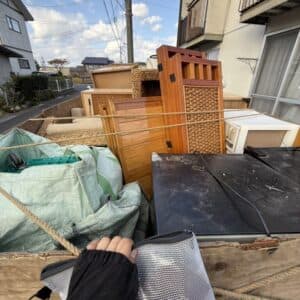 倉吉市で2LDKのお部屋の片付け