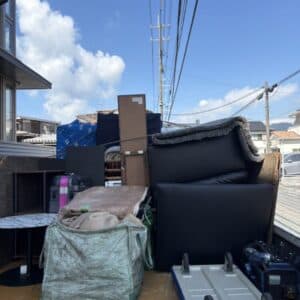 周南市で一軒家じまいをする為、残置物処分