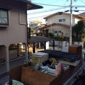 長門市で不動産売却に伴い家財処分